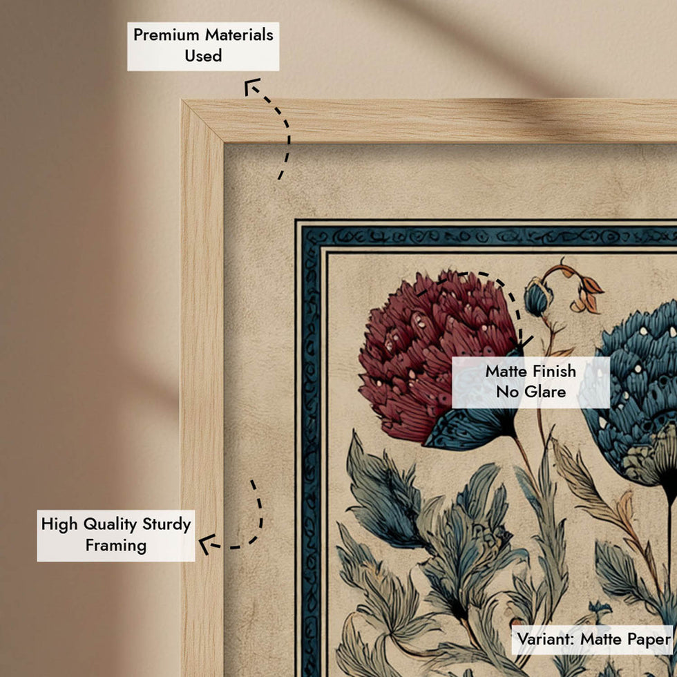 Ornate Floral Frame