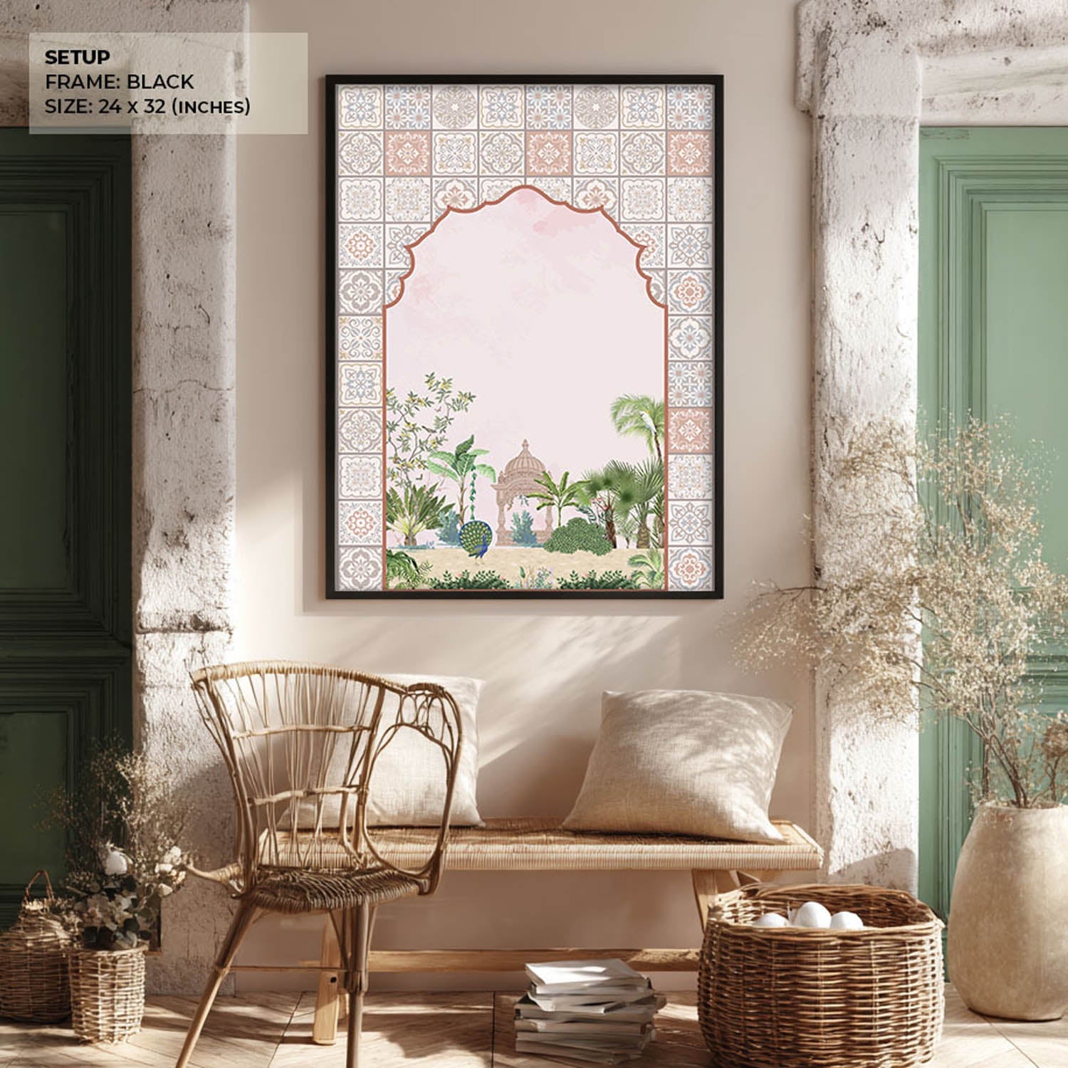 peacock-in-garden-jharokha-art