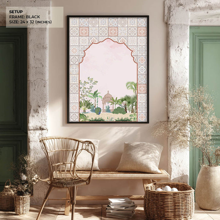 peacock-in-garden-jharokha-art