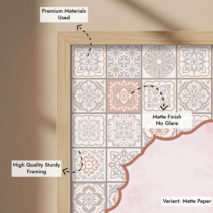 Peacock In Garden - Jharokha Art