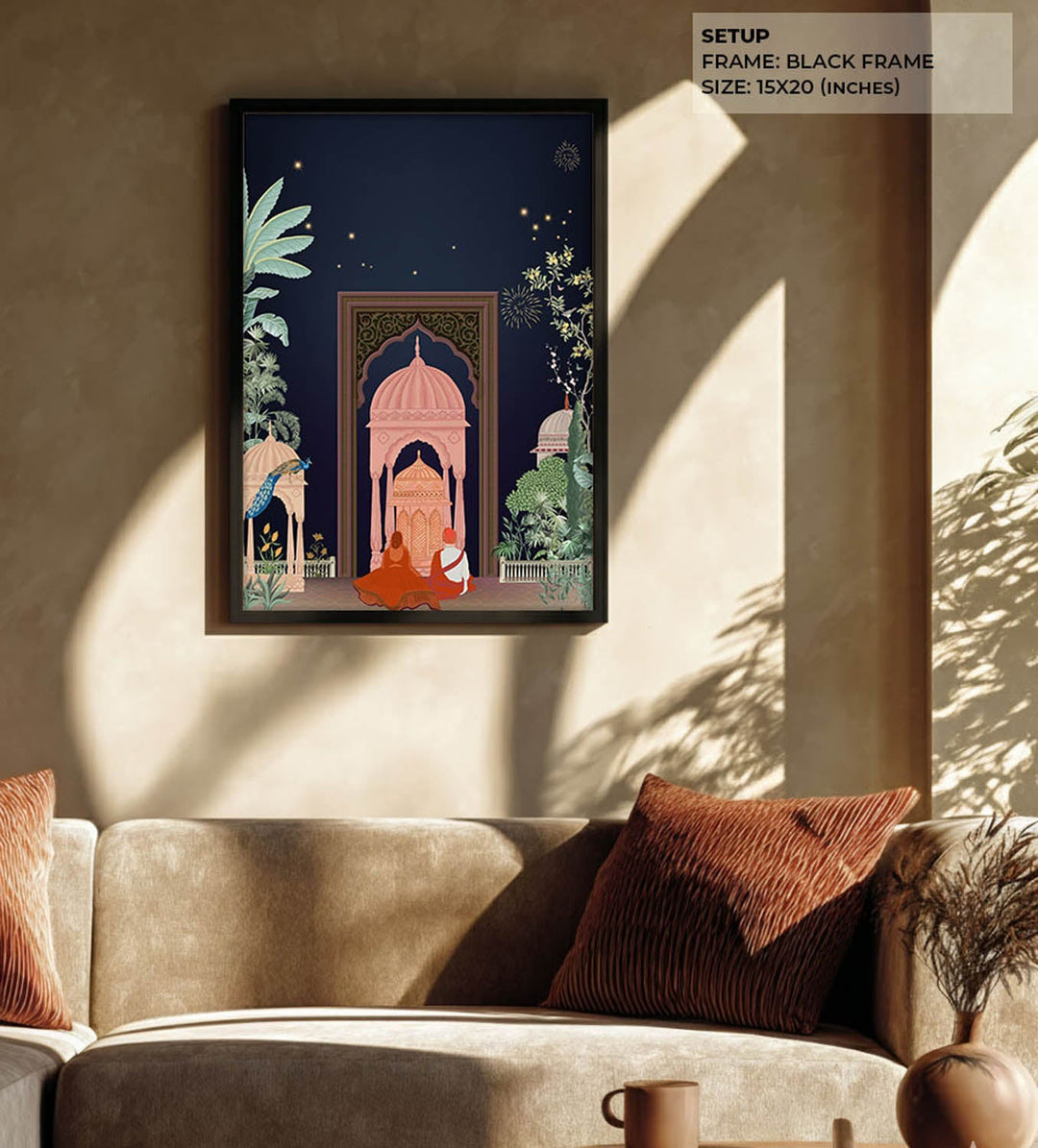 starry-nights-madhubani-art