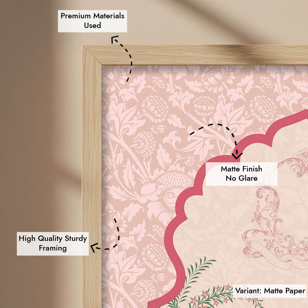 The Pink City - Jharokha Art