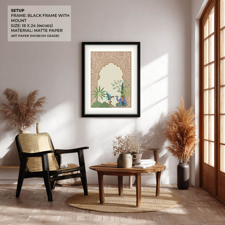 Thirsty Camel - Jharokha Art