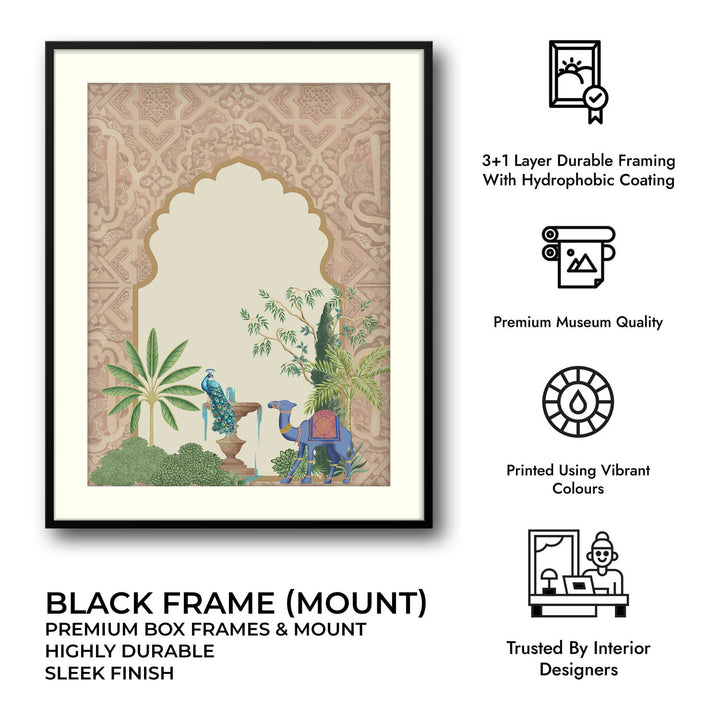 Thirsty Camel - Jharokha Art