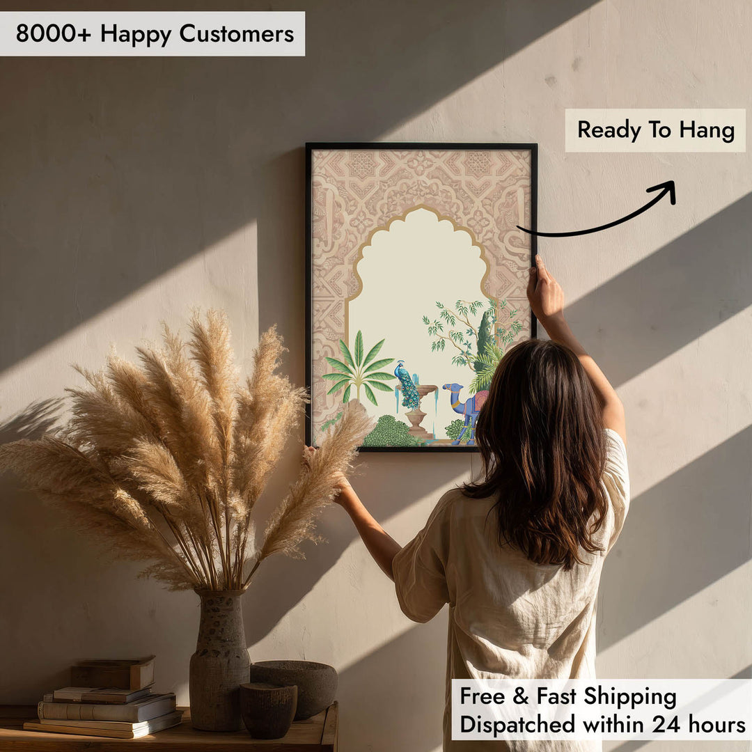 Thirsty Camel - Jharokha Art