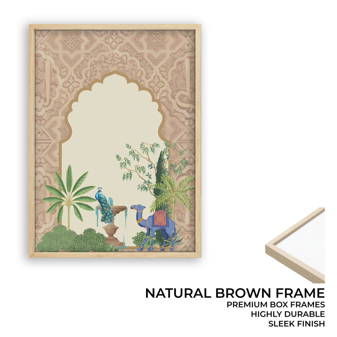 Thirsty Camel - Jharokha Art