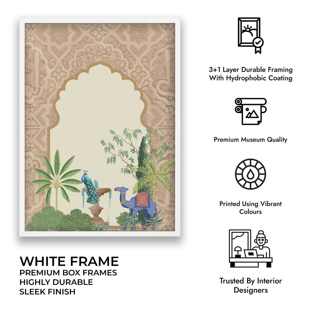 Thirsty Camel - Jharokha Art