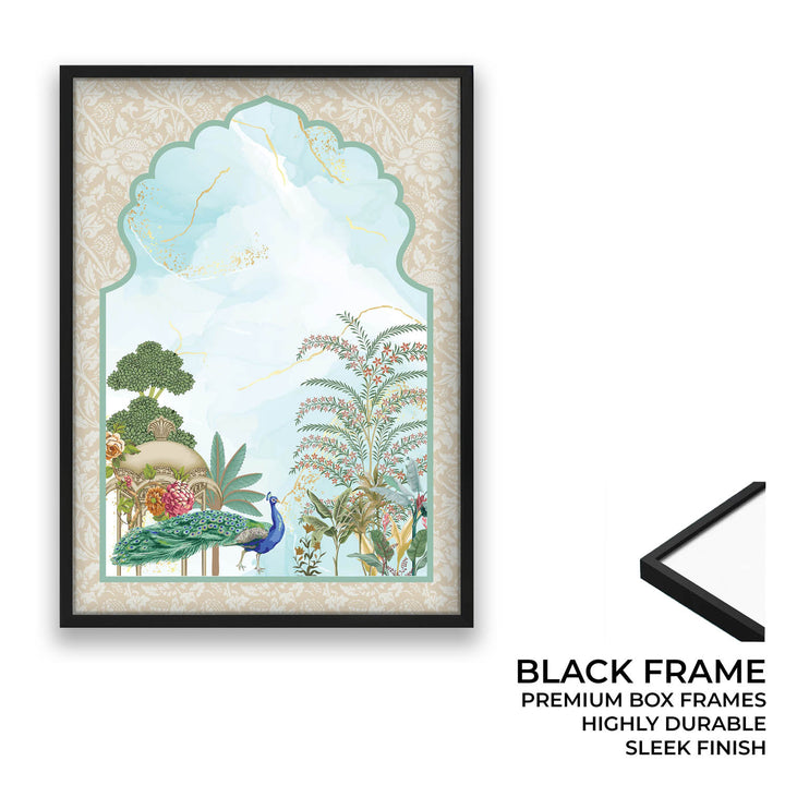 Traditional Mughal Garden - Jharokha Art