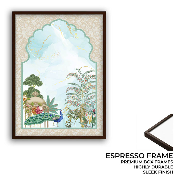 Traditional Mughal Garden - Jharokha Art