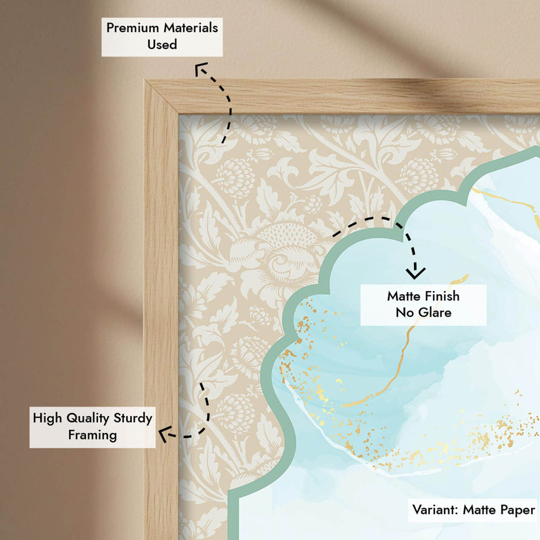 Traditional Mughal Garden - Jharokha Art