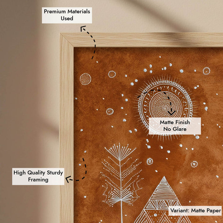 Tribal Night Landscape