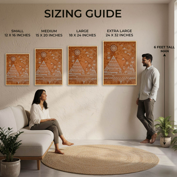 Tribal Night Landscape