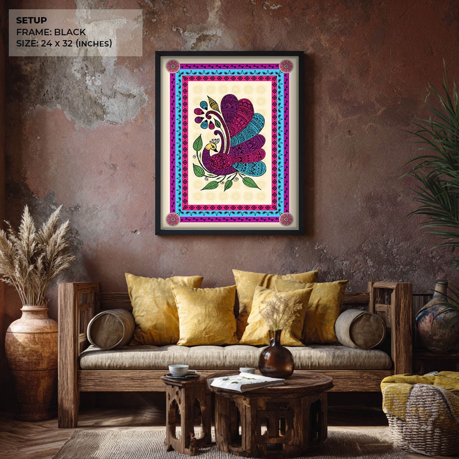 vivid-peacock-madhubani-art