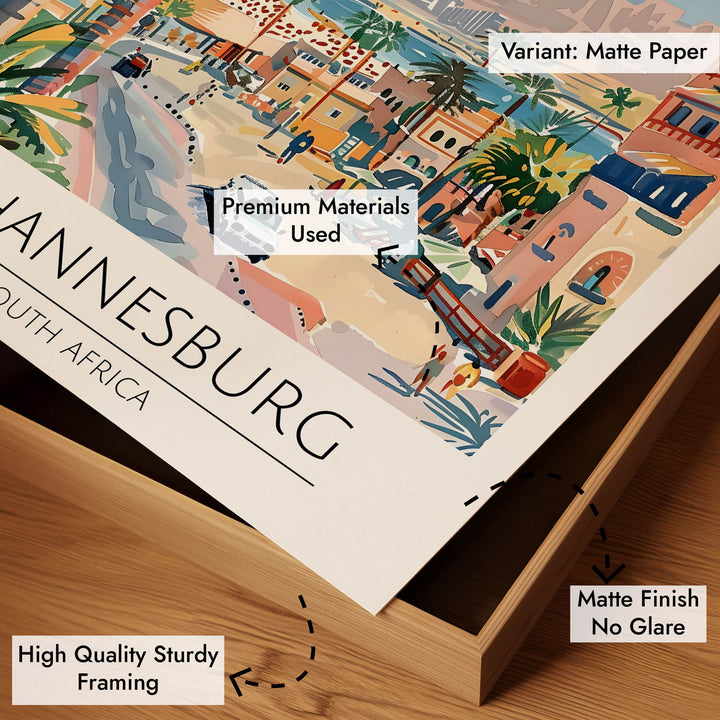 Johannesburg - Cities Paintings