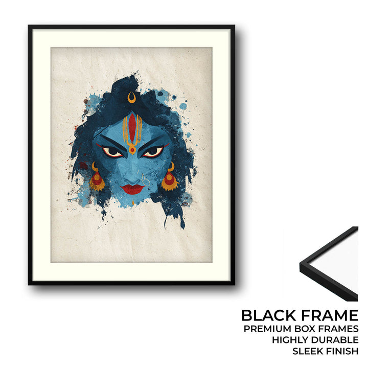 Kali Devi Painting – Fierce Goddess Wall Art