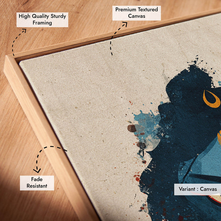 Kali Devi Painting – Fierce Goddess Wall Art