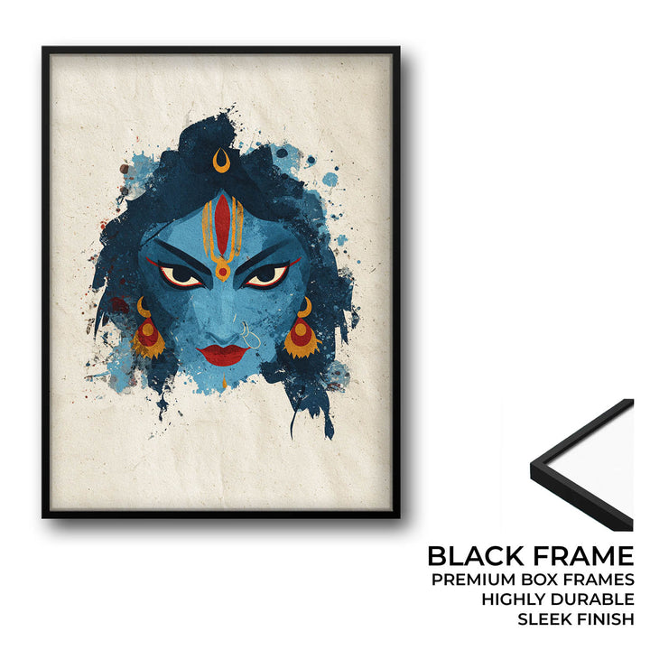Kali Devi Painting – Fierce Goddess Wall Art