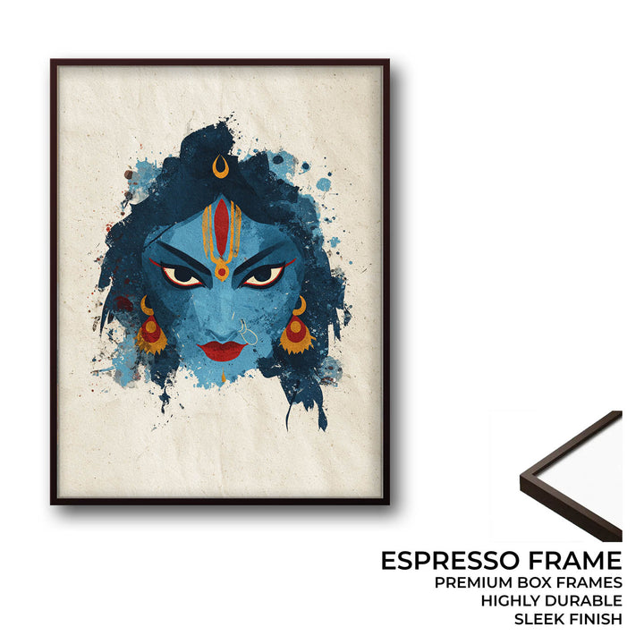 Kali Devi Painting – Fierce Goddess Wall Art
