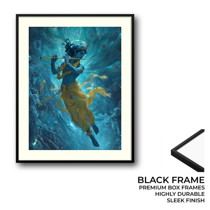 Krishn Painting – Flute Wall Art