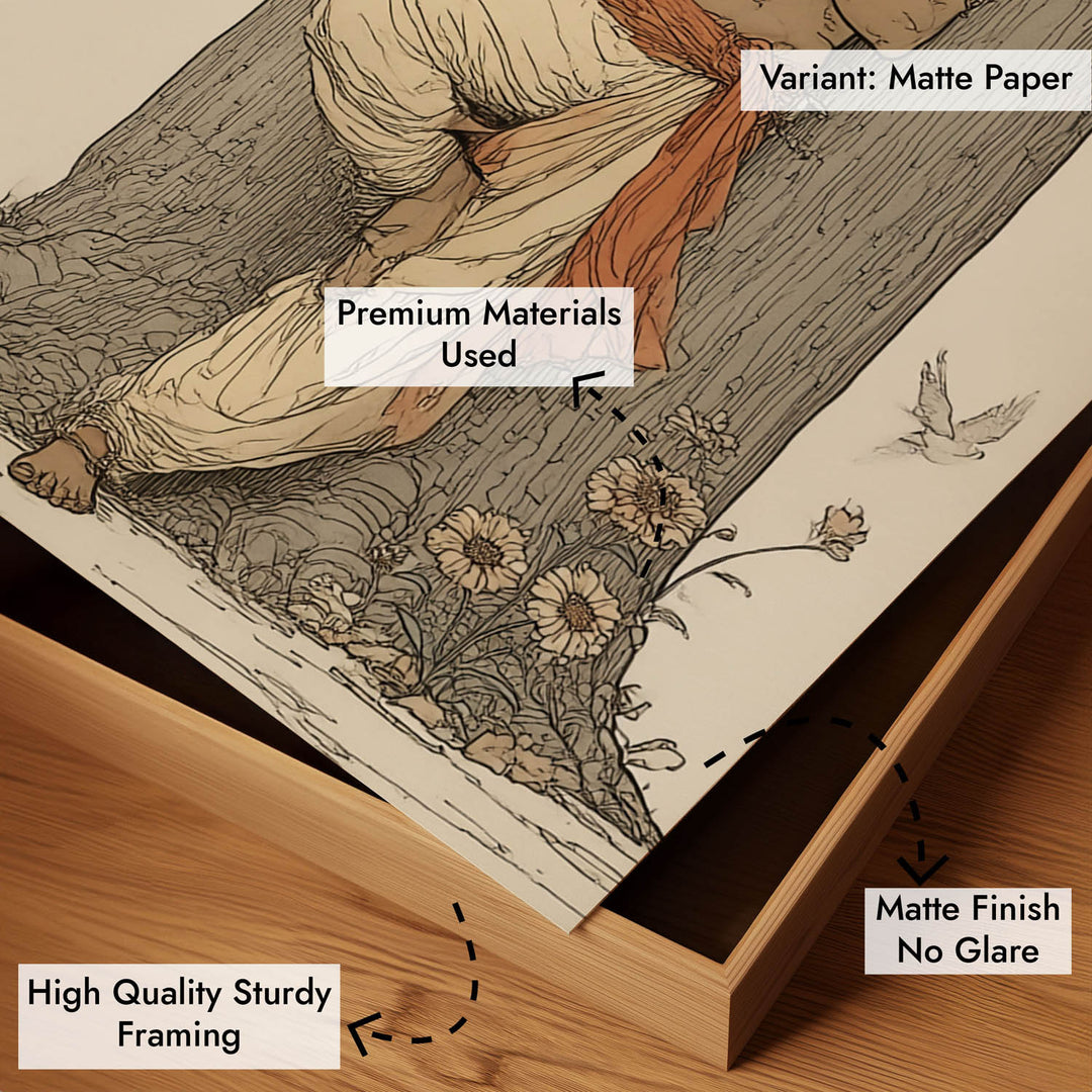 Krishna Flute Vastu Painting – Lord Krishna Wall Art