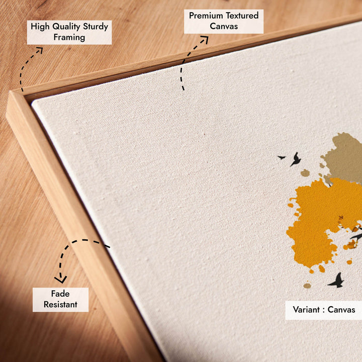 Krishna Playing Flute Under Tree – Vastu Painting