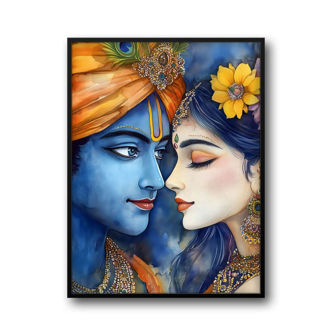 Krishna & Radha - Vastu Painting