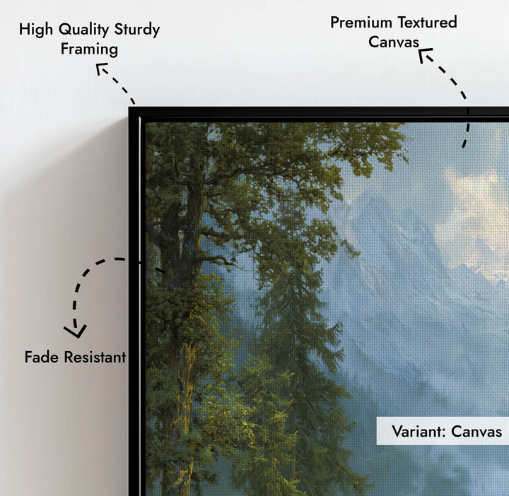 Krishn in the Valley Painting – Divine Flute