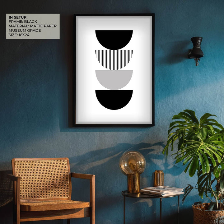 Kuro I Geometric Art