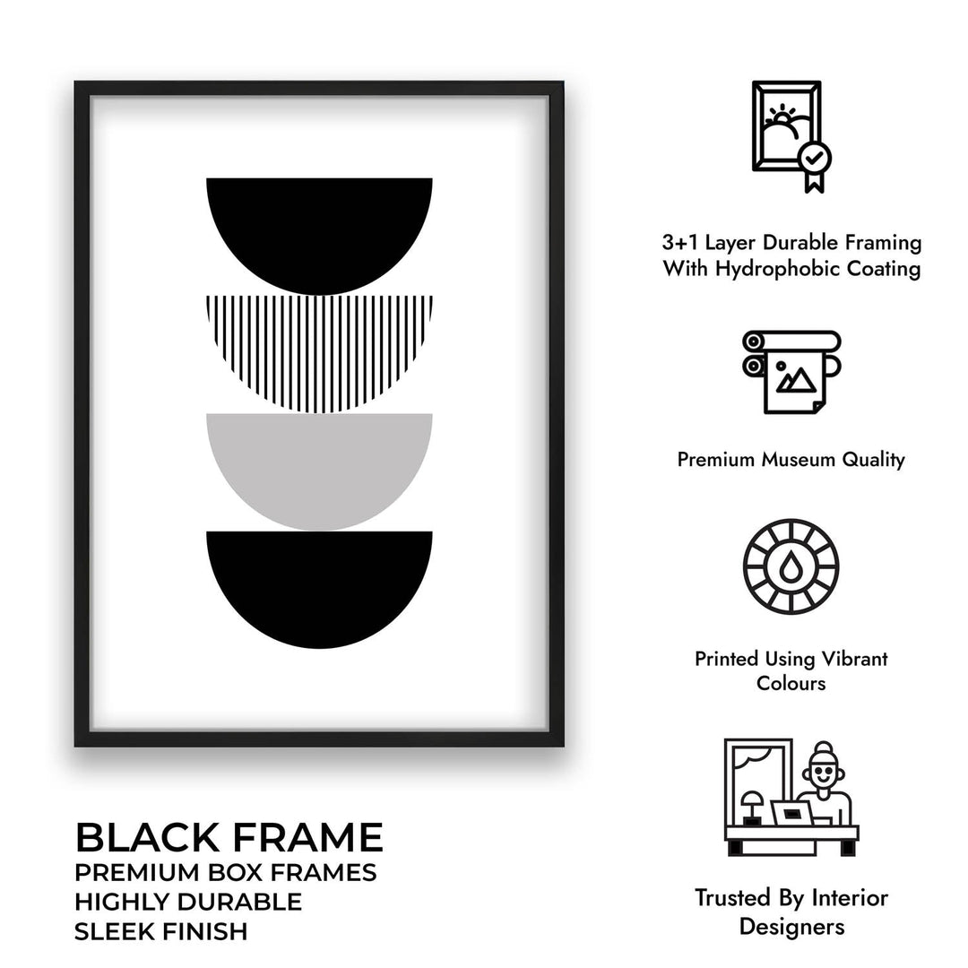 Kuro I Geometric Art