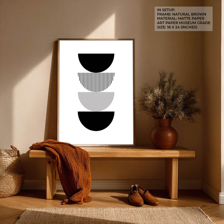 Kuro I Geometric Art