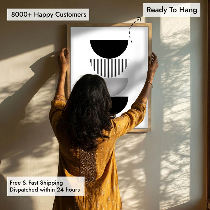 Kuro I Geometric Art