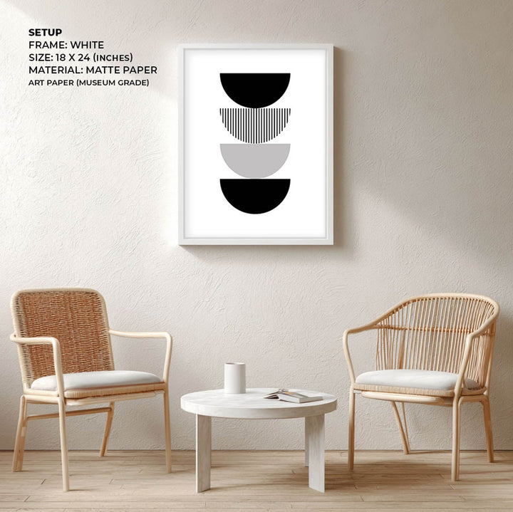 Kuro I Geometric Art