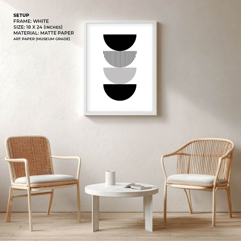 Kuro I Geometric Art