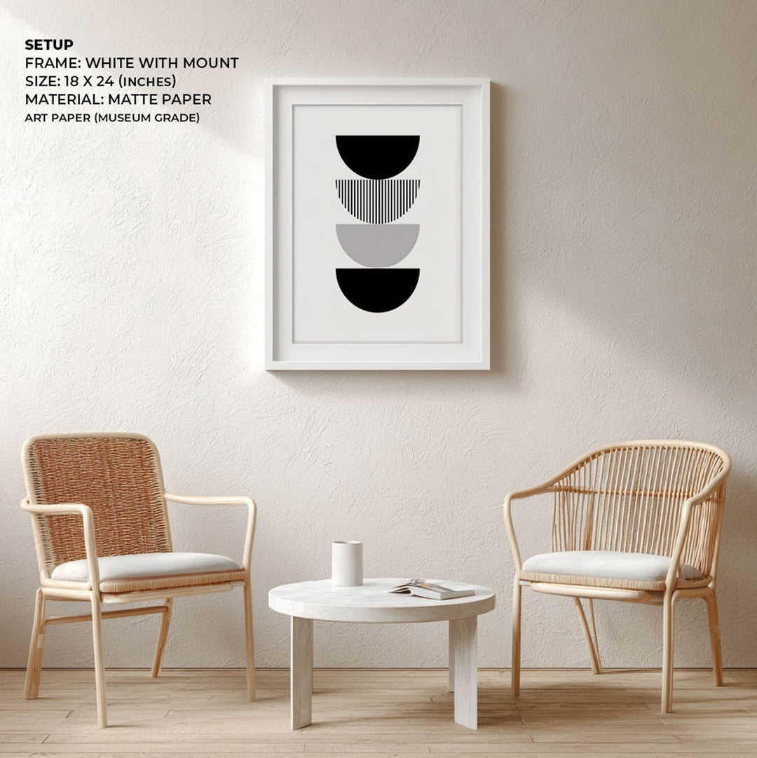 Kuro I Geometric Art