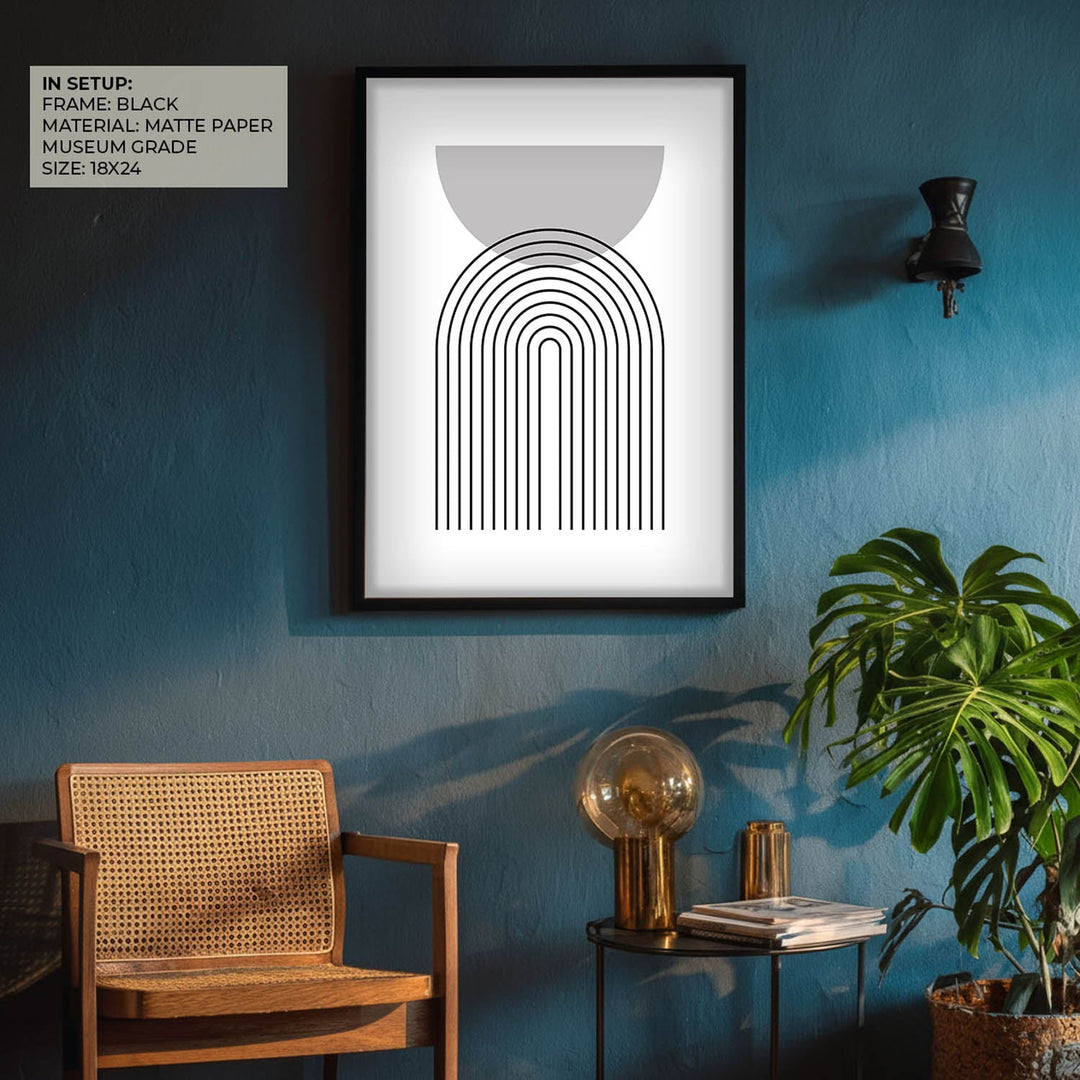 Kuro II Geometric Art