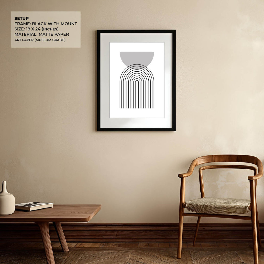 Kuro II Geometric Art