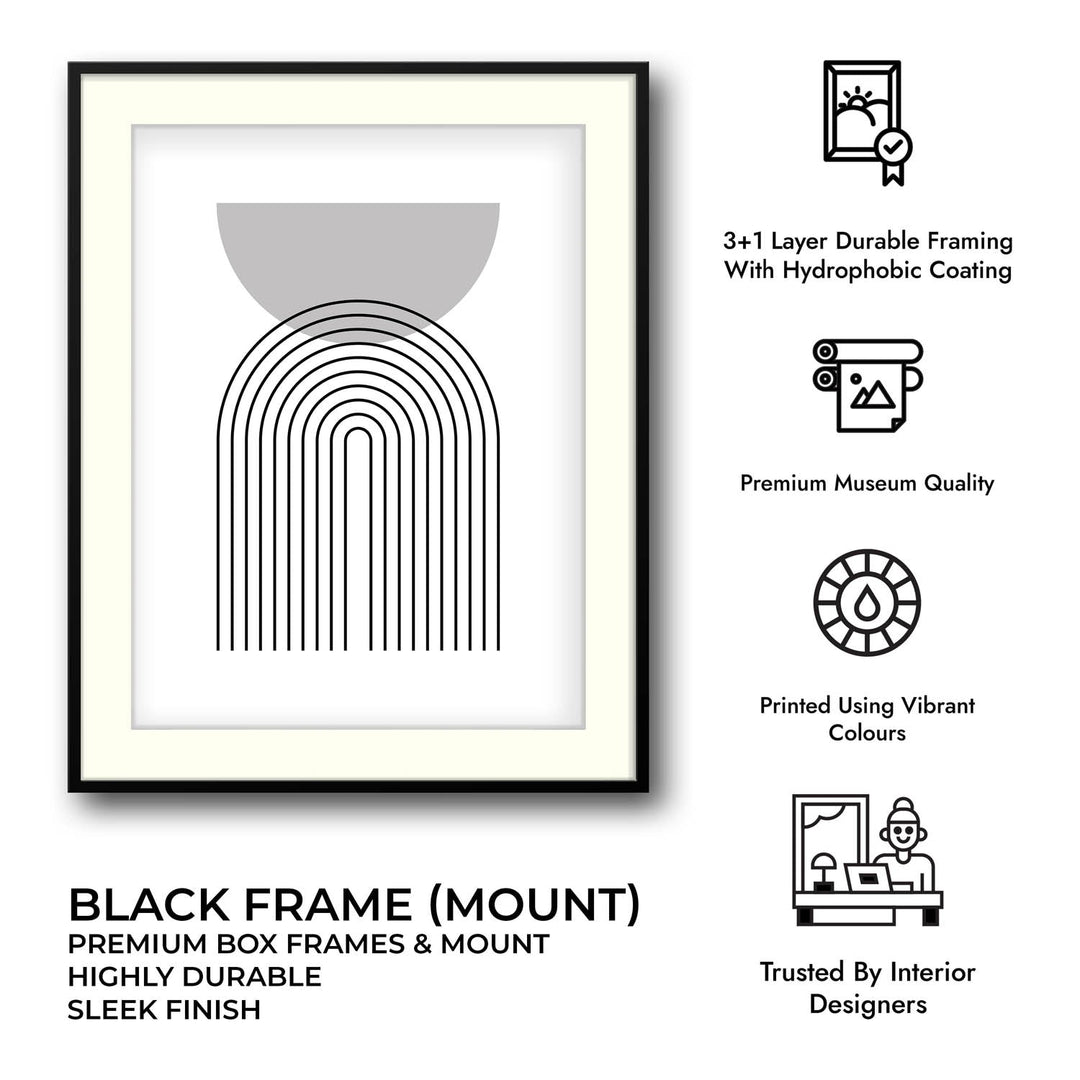 Kuro II Geometric Art