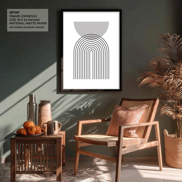 Kuro II Geometric Art