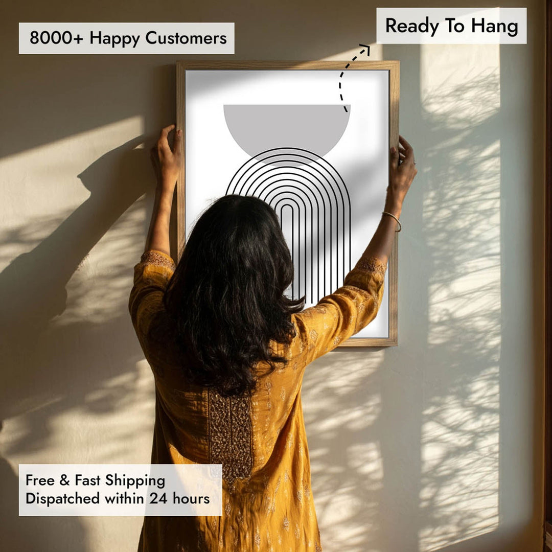 Kuro II Geometric Art