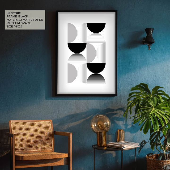 Kuro III Geometric Art