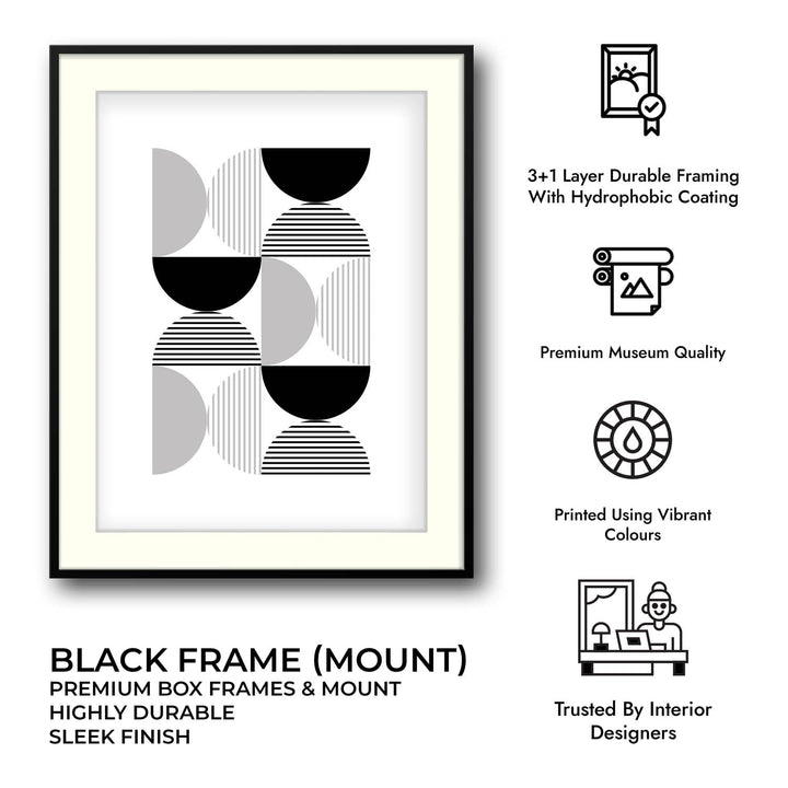 Kuro III Geometric Art