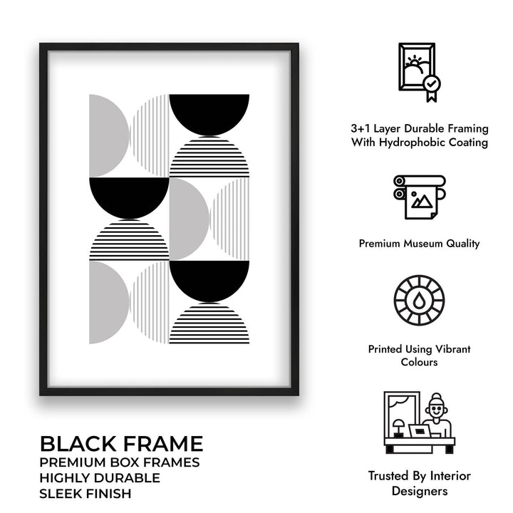 Kuro III Geometric Art