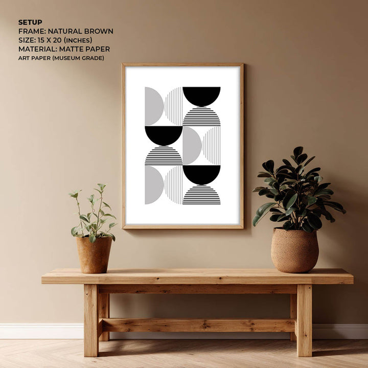 Kuro III Geometric Art