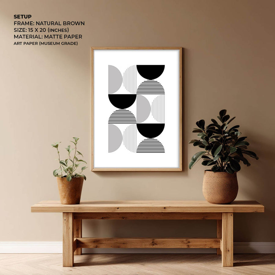 Kuro III Geometric Art