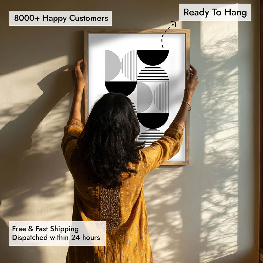 Kuro III Geometric Art