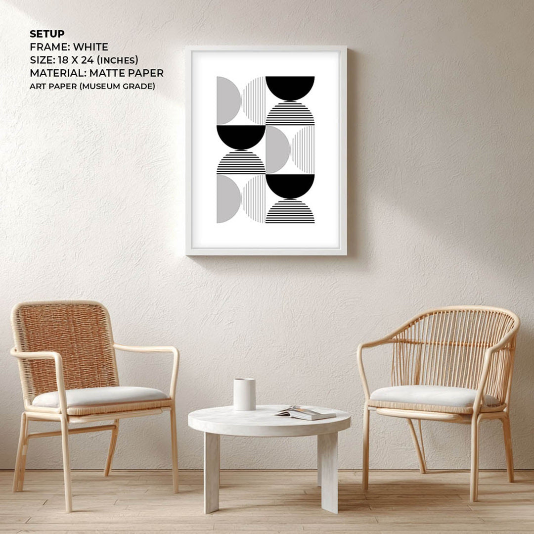 Kuro III Geometric Art
