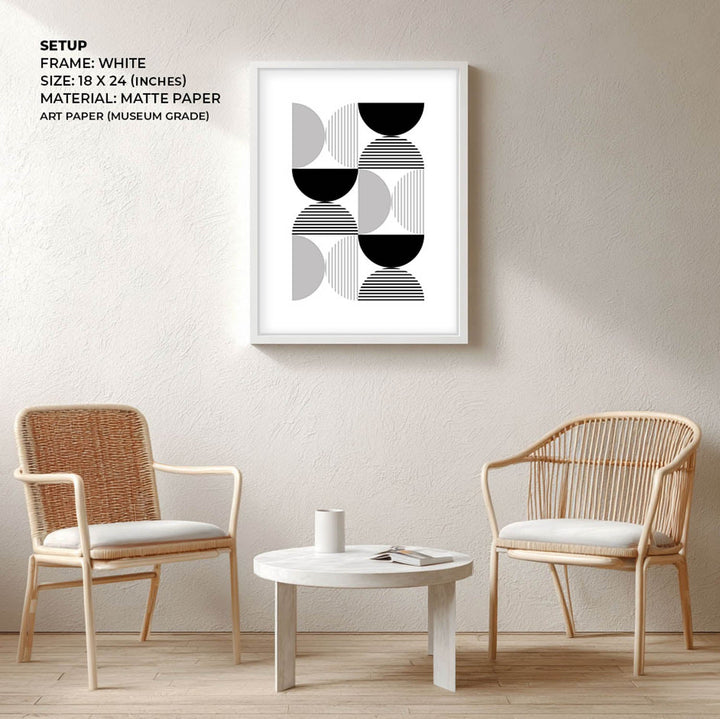 Kuro III Geometric Art