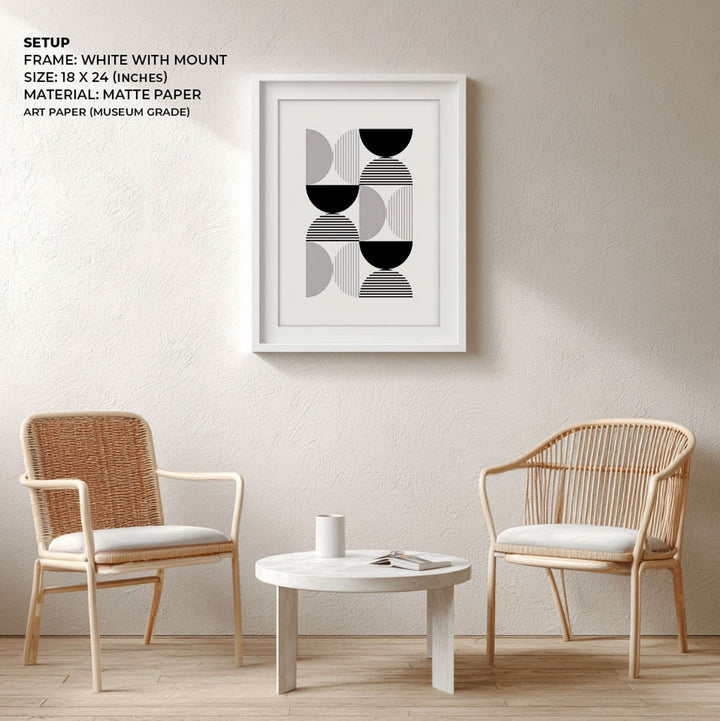 Kuro III Geometric Art