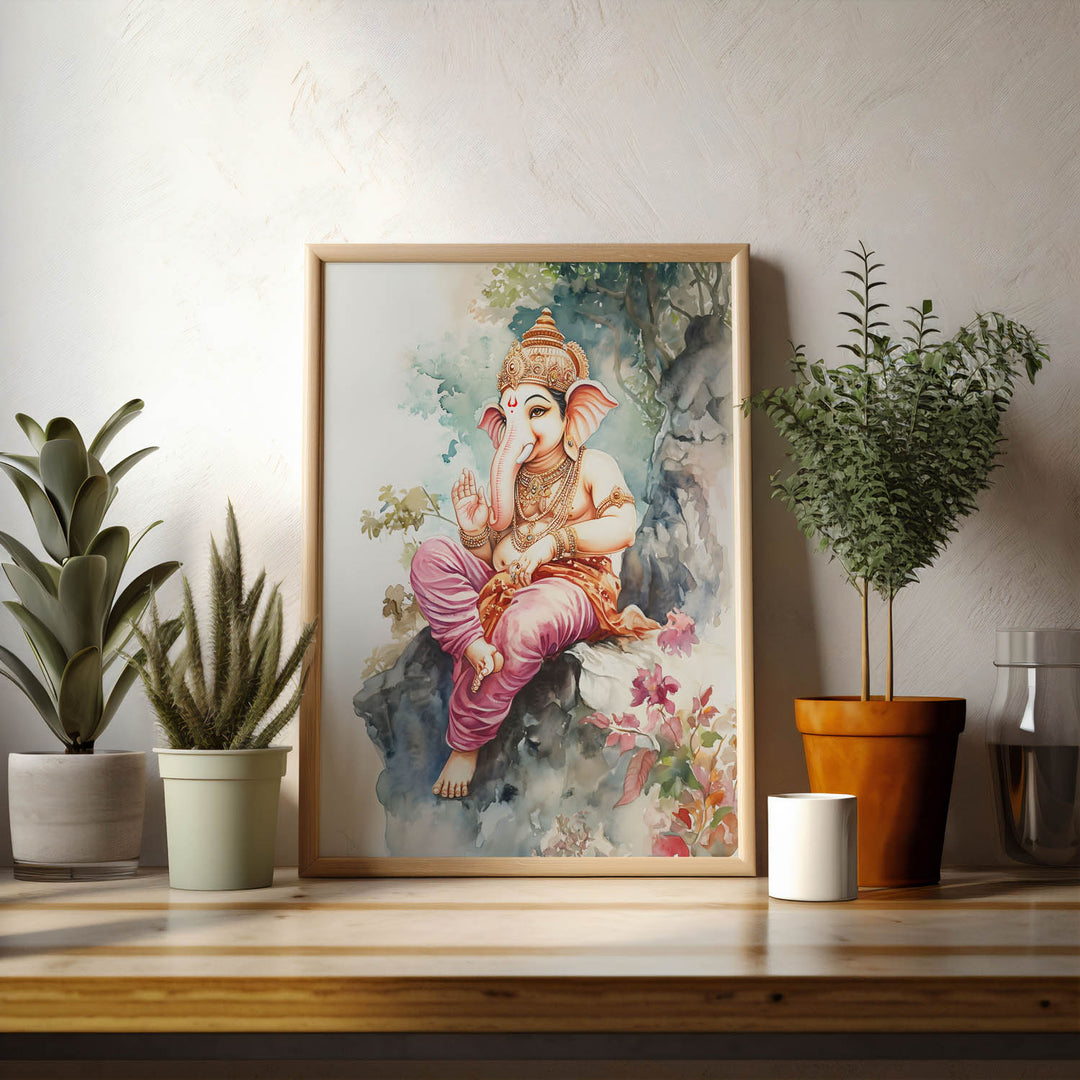lord-ganesh-blessing-vastu-painting