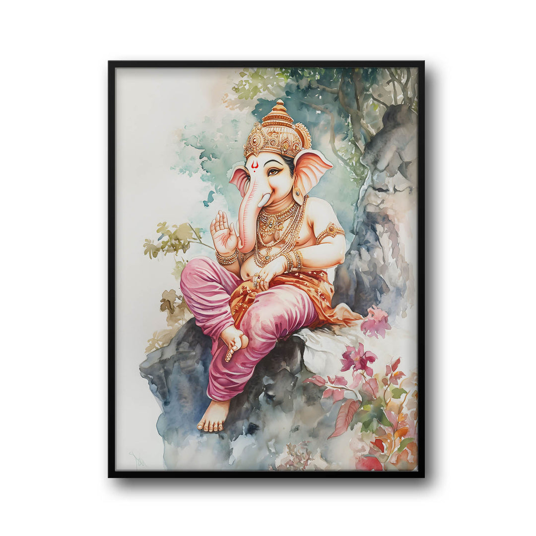 Lord Ganesh Blessing  - Vastu Painting